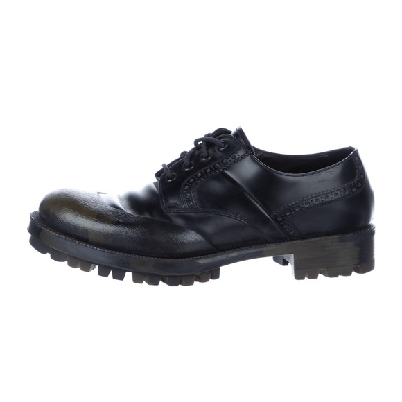 Prada Leather Brogues / Loafers / Oxfords - Picture 4 of 8